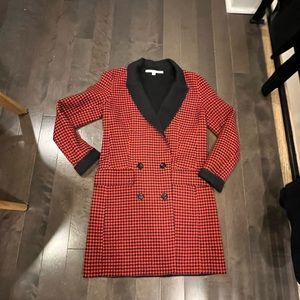 Veronica Beard Houndstooth Coat